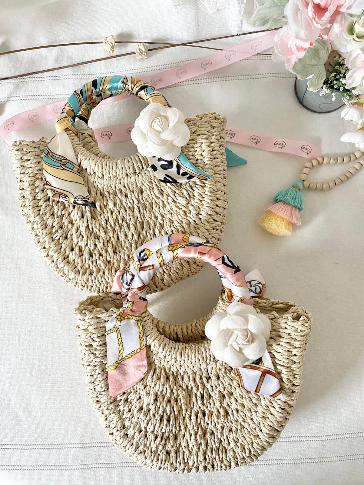 Straw Tote Bag
